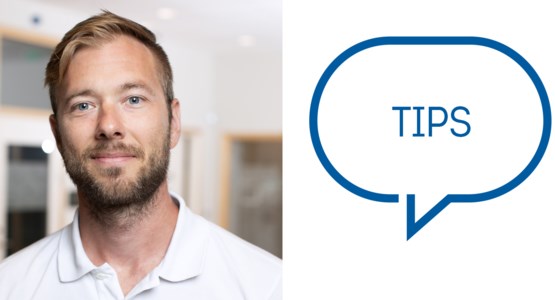 Daniel Käck, kundrådgivare på LF Göinge-Kristianstad.