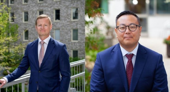 Experter Stefan Westerberg, ekonom och Marcus Svanberg, vd Länsförsäkringar Fastighetsförmedling.