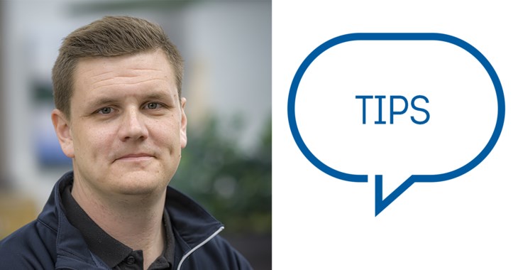 Tobias Isaksson, skadeförebyggare.