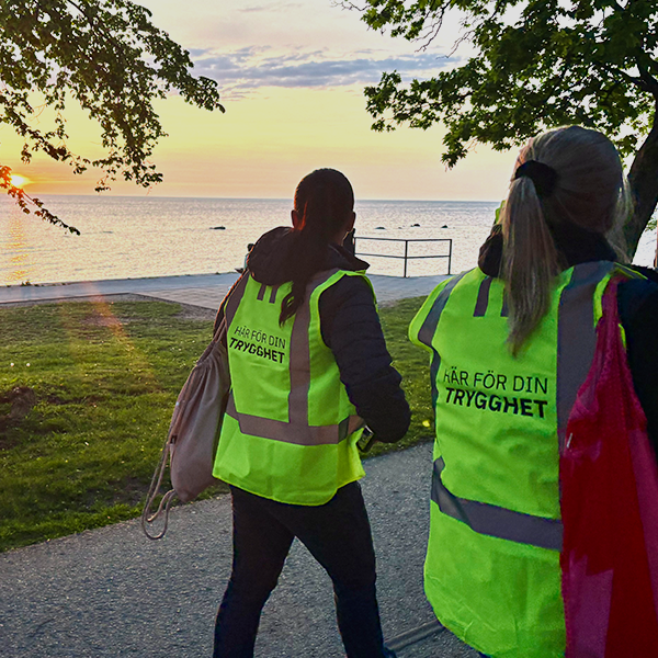 Nattvandring i Visby.